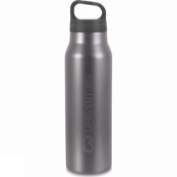 Lifeventure TiV Vacuum Bottle Charcoal